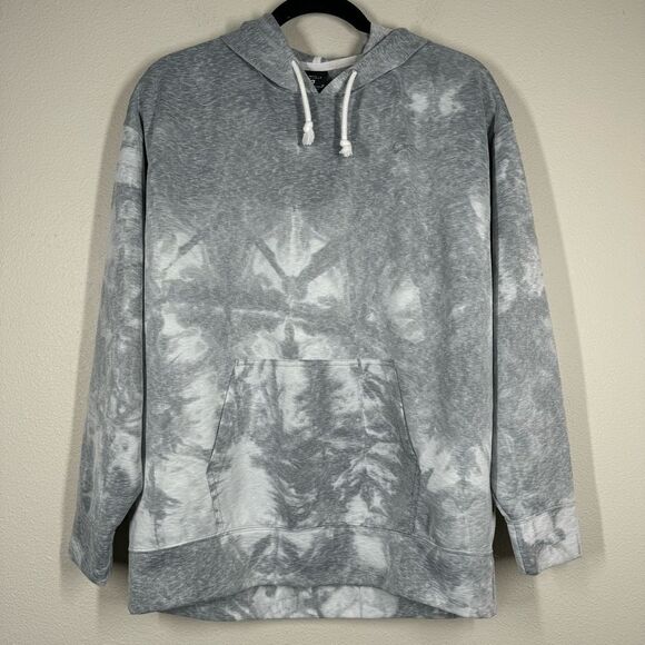 Nike Icon Clash Sweatshirt Training Hoodie Tie Dye Cloud Gray Medium DQ1140 - Picture 1 of 6